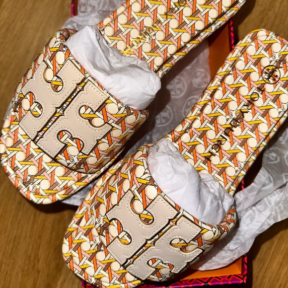 Tory Burch Shoes - Brand new Tory Burch double t sport slide